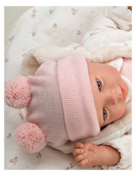 Elba Reborn Baby with Blanket 45 cm
