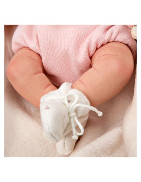 Elba Reborn Baby with Blanket 45 cm