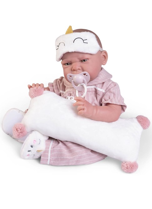 Pyjama et masque Sweet Reborn Lea 42 cm