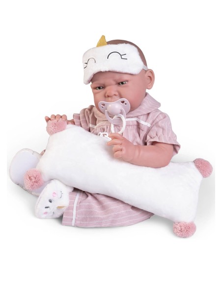 Pyjama et masque Sweet Reborn Lea 42 cm