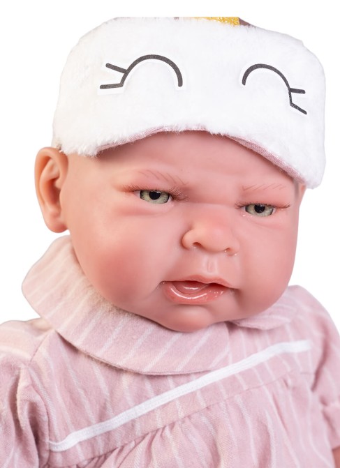 Pyjama et masque Sweet Reborn Lea 42 cm