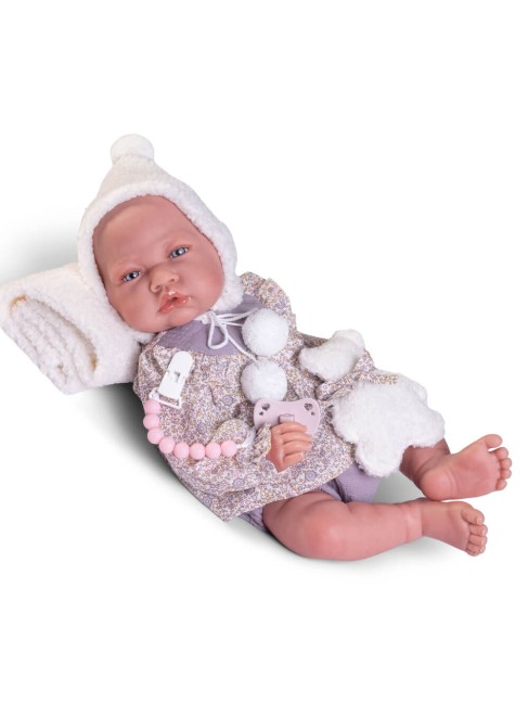 Couverture en peau de mouton Sweet Reborn Born 42 cm