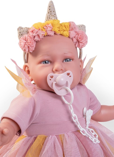 Mi Primer Reborn Daniela Hada Con Diadema Para...