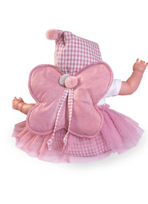 Ma première Berta Reborn avec ailes de papillon...