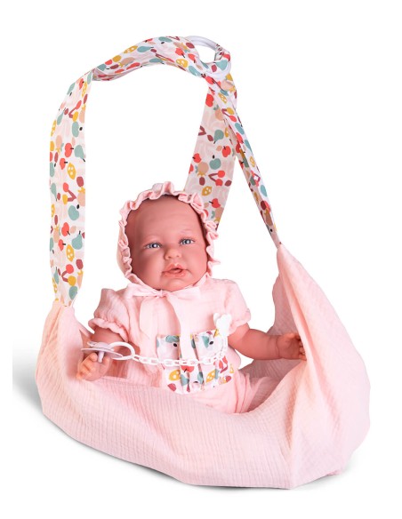 Mi Primer Reborn Daniela Portabebé 52 cm