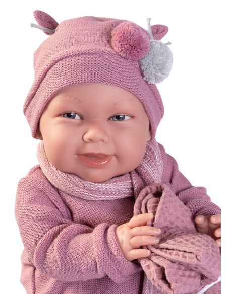 Mi Primer Reborn Martina Mantita 52 cm