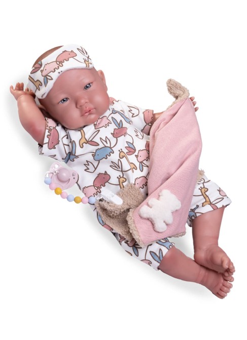 My First Reborn Alejandra Pajamas With Mask 52 cm