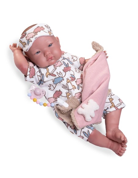 My First Reborn Alejandra Pajamas With Mask 52 cm