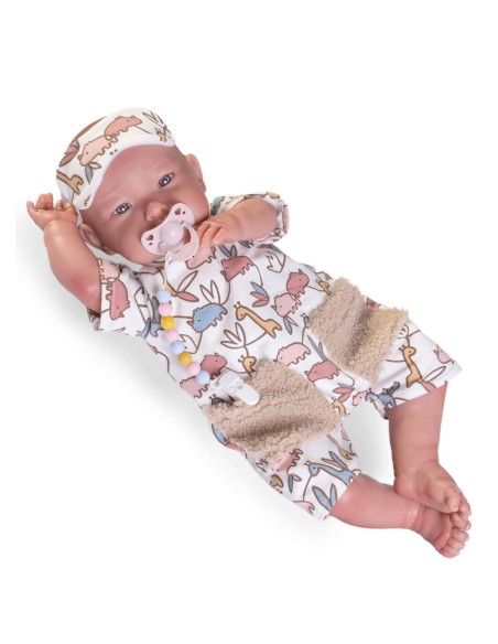 My First Reborn Alejandra Pajamas With Mask 52 cm