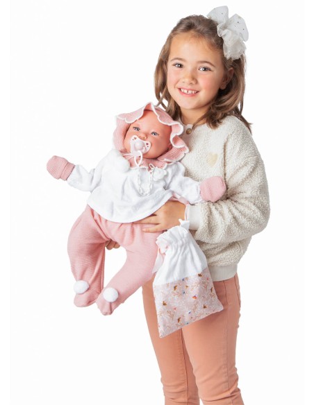 My First Reborn Alejandra With Snack Bag 52 cm