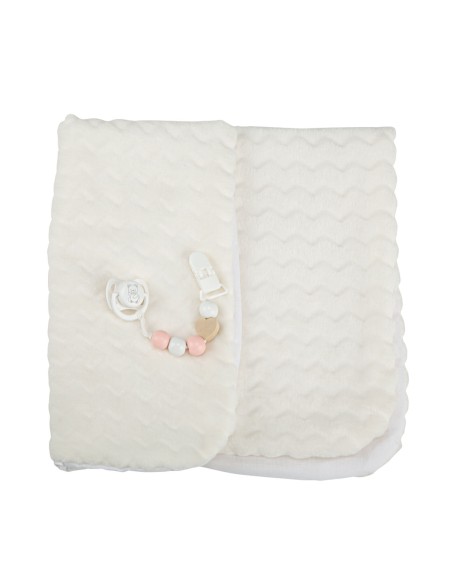 Adriana Reborn Baby Pink With Blanket 40 cm