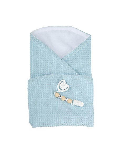 Paulo Reborn Baby Blue With Blanket 40 cm