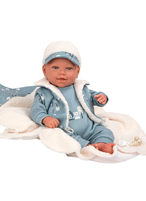 Bruno Reborn Baby With Blanket 45 cm