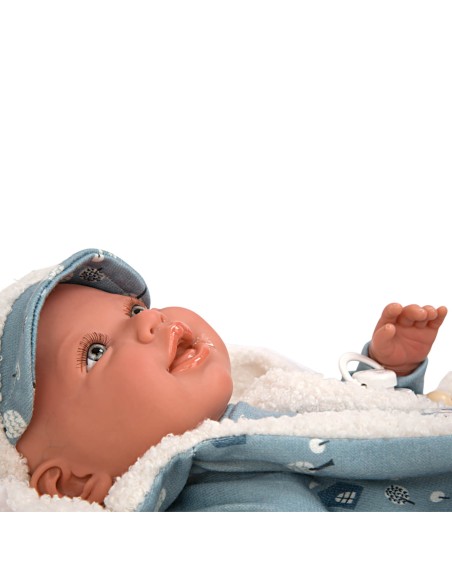 Bruno Reborn Baby With Blanket 45 cm
