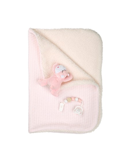 Viviane Con Manta Y Peluche 45 cm