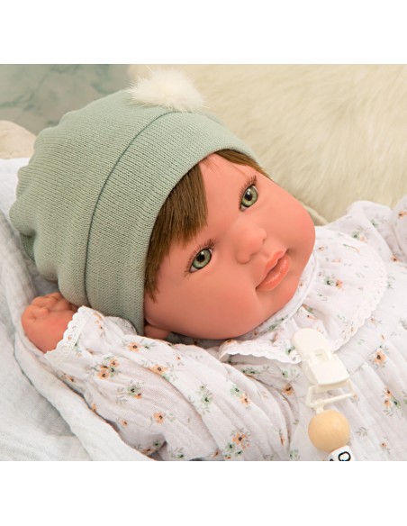 Paulina Reborn Baby с одеялом 45 см