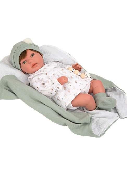 Paulina Reborn Baby with Blanket 45 cm