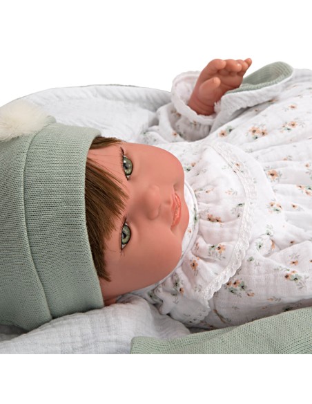 Paulina Reborn Baby с одеялом 45 см