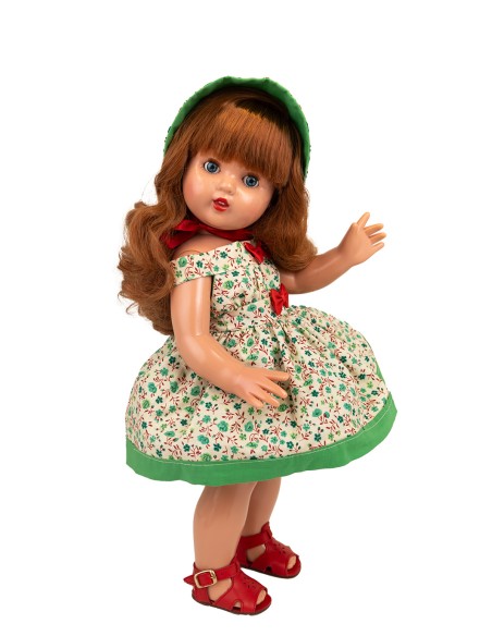 copy of Mariquita Perez Francesa Pink Plumeti Dress 50 cm
