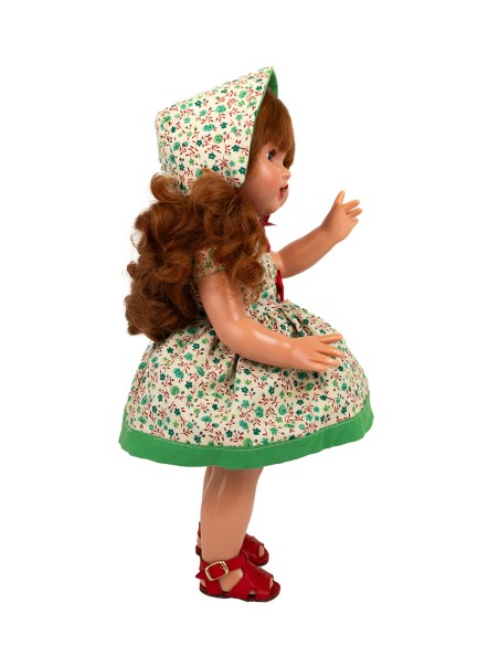 copy of Mariquita Perez Francesa Pink Plumeti Dress 50 cm