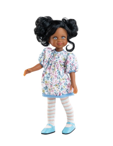 Cleo Vestido Estampado Flores 32 cm