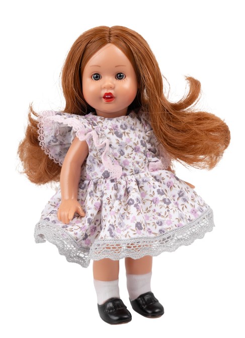 Mini Mariquita Perez Vestido Flores Moradas