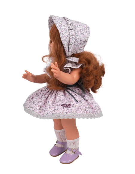 Mariquita Perez Vestido Estampado Flores Lila 2025