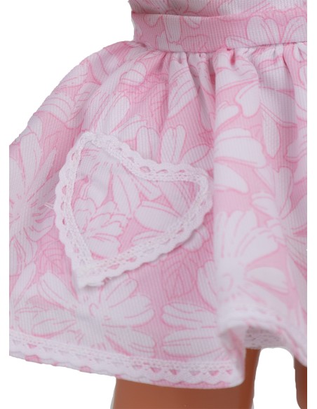 Mariquita Perez Vestido Rosa Flores 2025