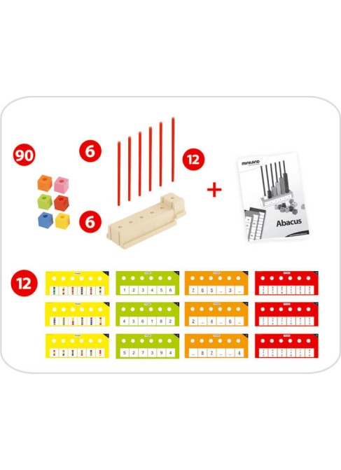 Abacus Multibase 90 pcs con Actividades
