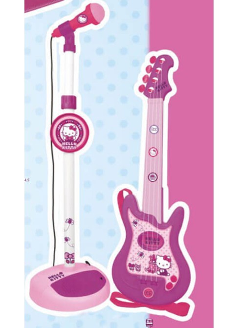 Le jeu de Guitare et Micro Hello Kitty