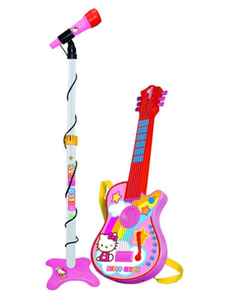 Electronic Guitar Set with Micro Hello Kitty