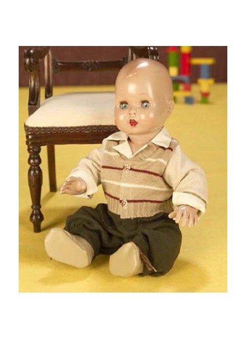 JUANIN BEBE SET PANTS AND GREEN JACKET STRIPED