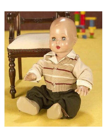 JUANIN BEBE SET PANTS AND GREEN JACKET STRIPED